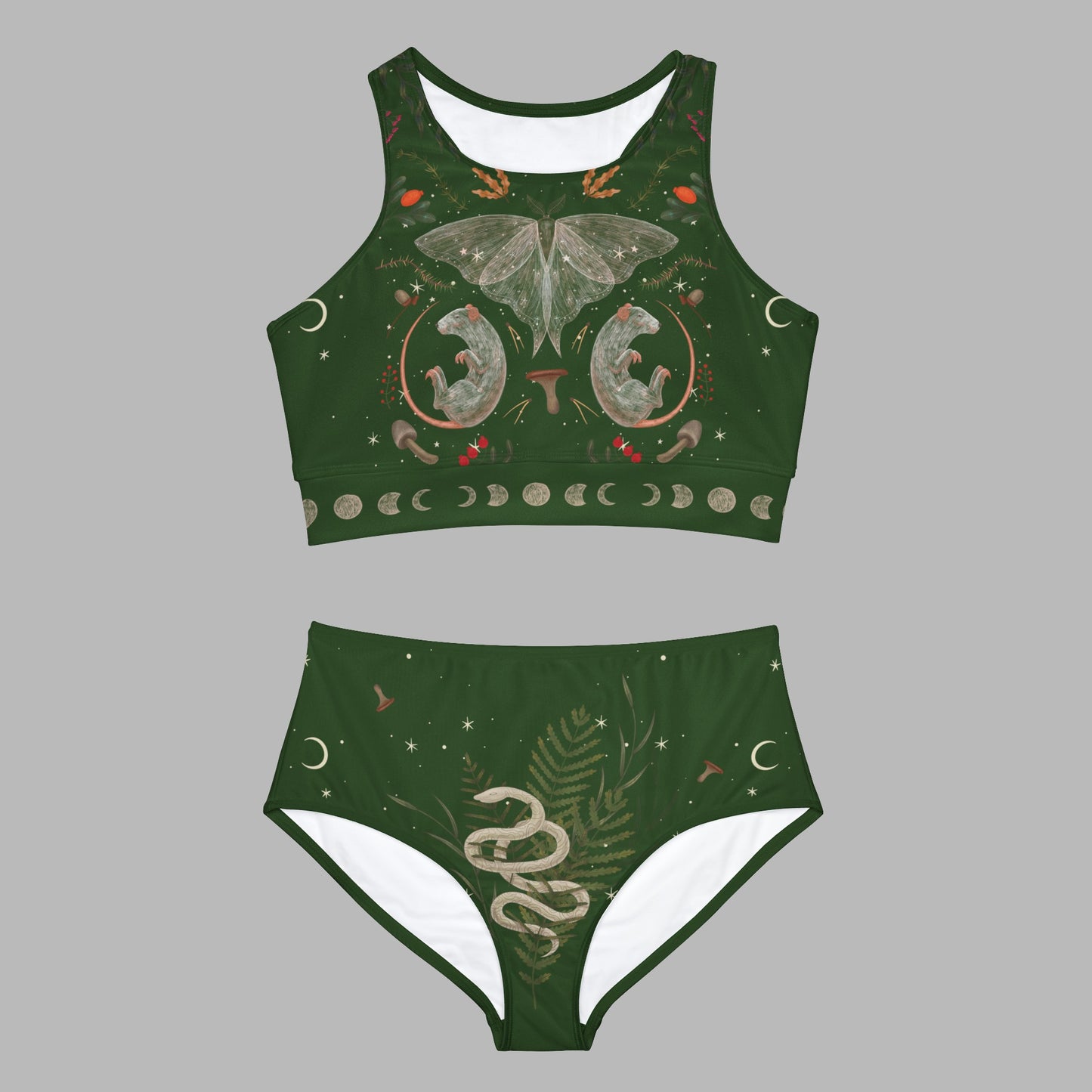 Mystic Forest - Two Piece Swimsuit