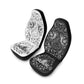 Forest Fairies - Car Seat Covers, Black & White