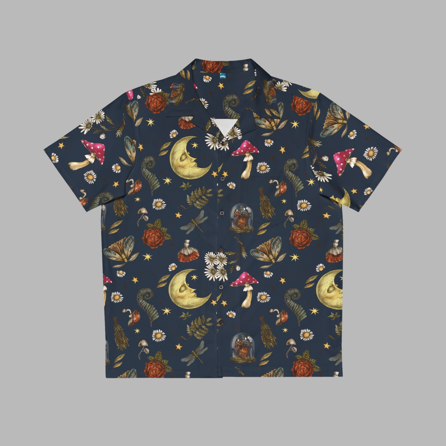 Tales of Night Forest Men's Hawaiian Shirt