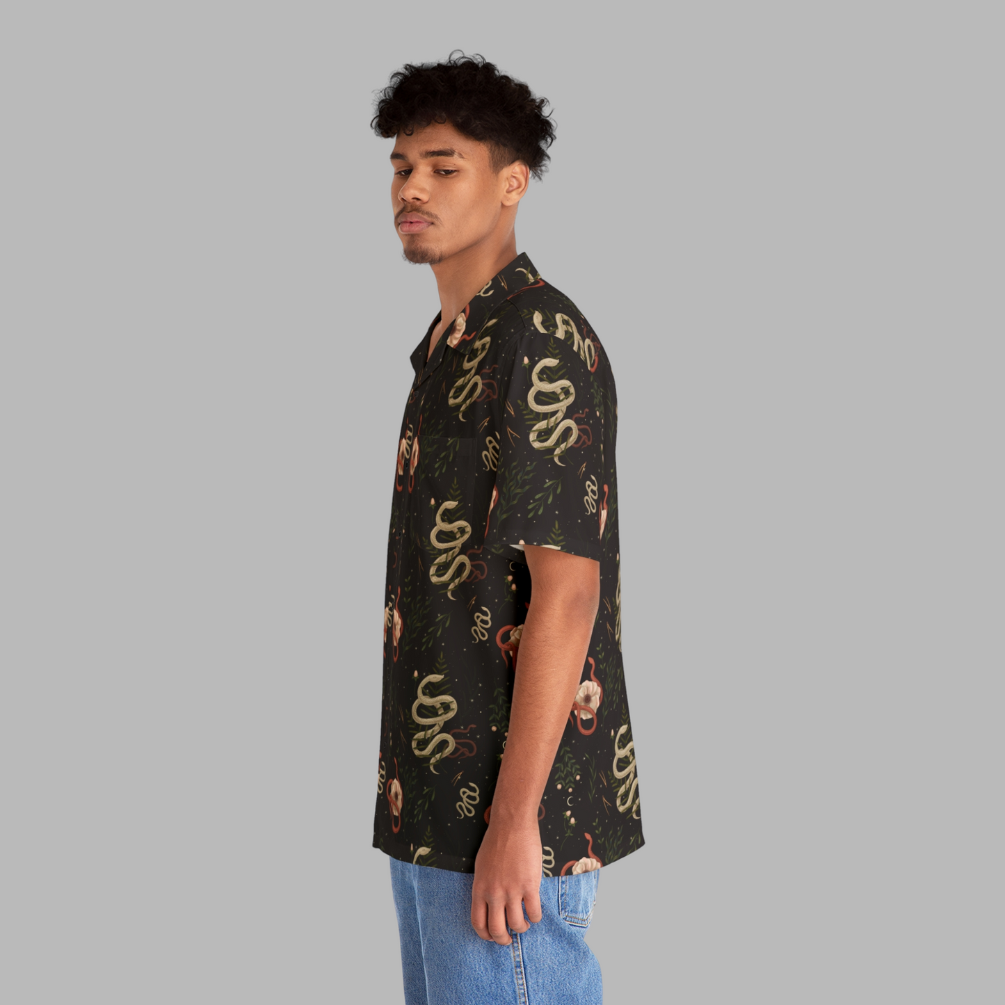 Mystic Forest Men's Hawaiian Shirt