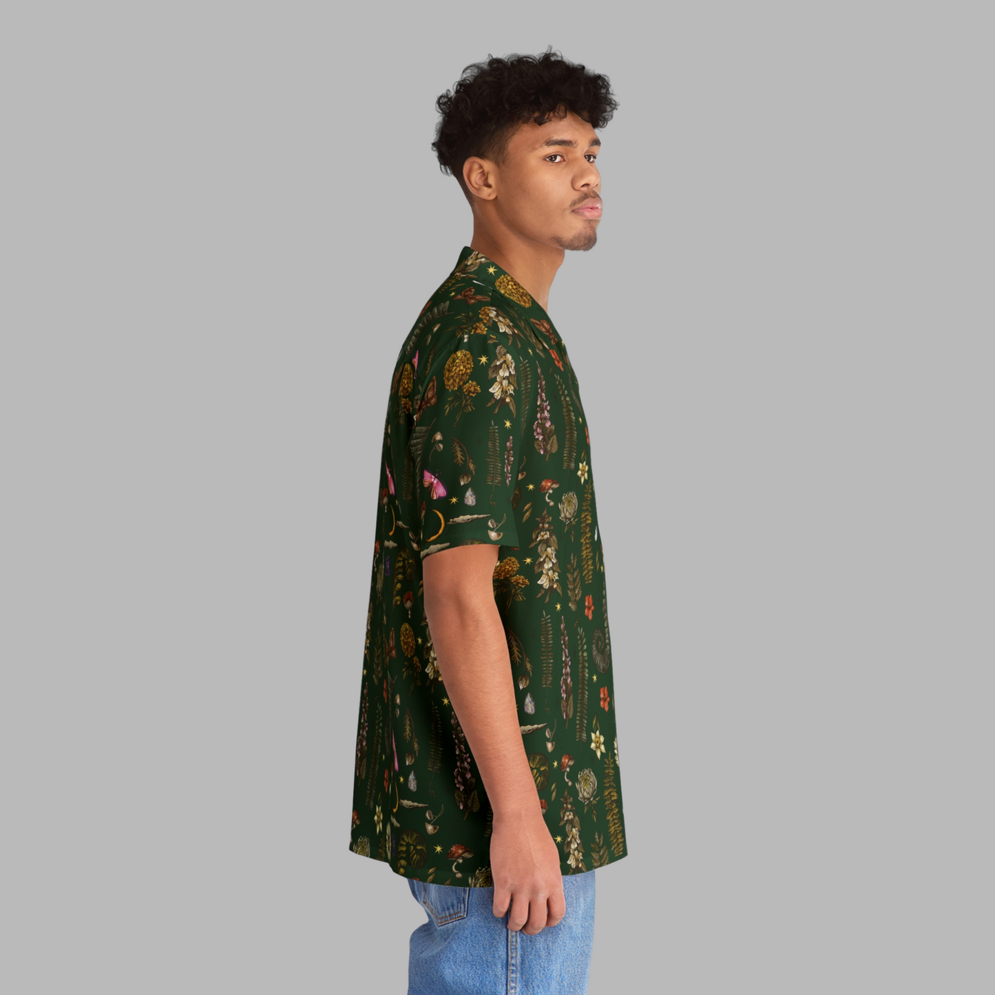 Wild Forest Men's Hawaiian Shirt