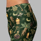 Green Witch Wide Leg Flare Leggings