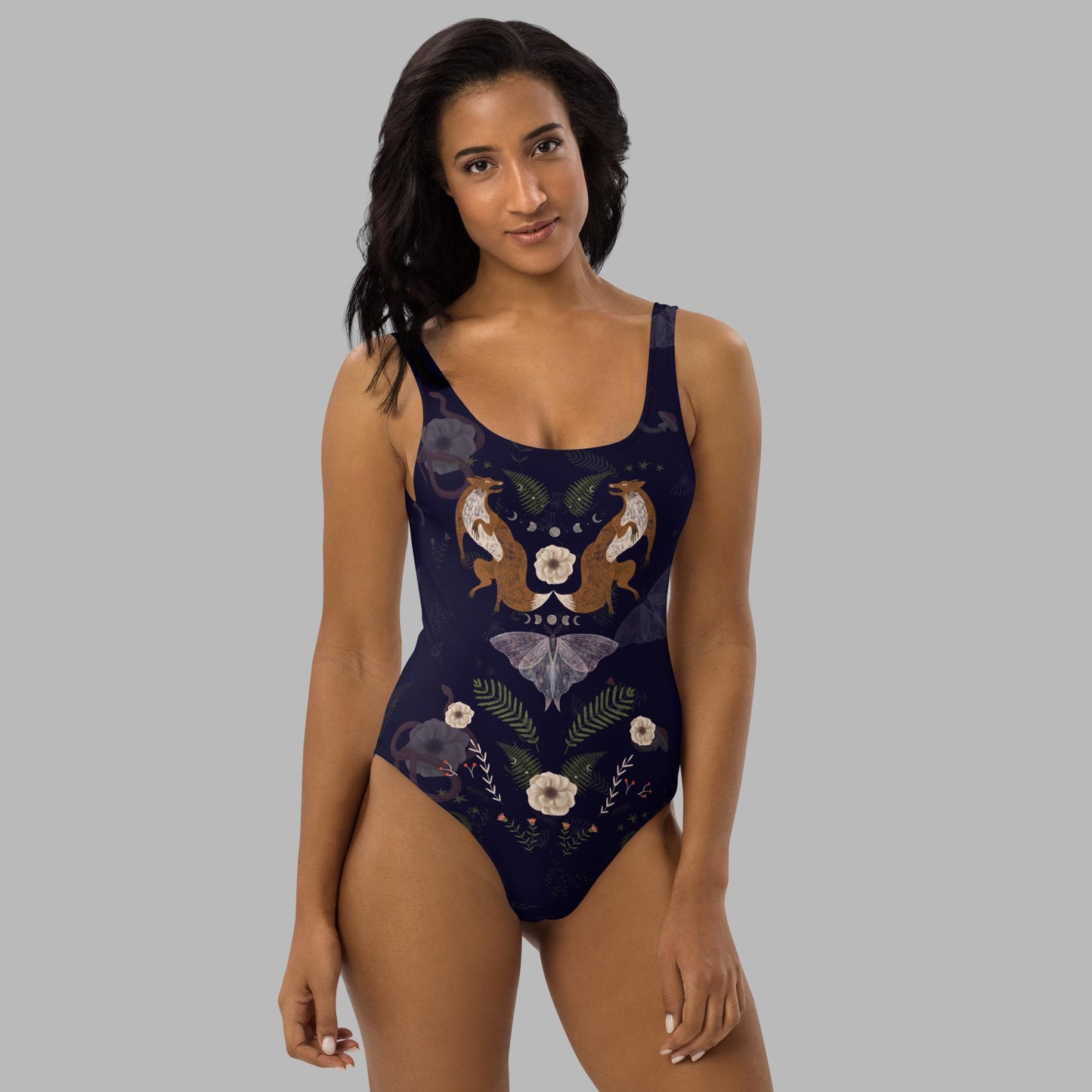 Night Dwellers- Classical One-Piece Swimsuit