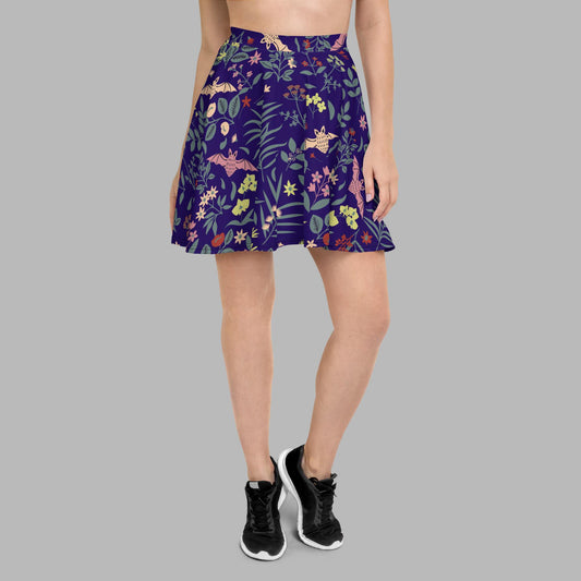 Boho Bats Skater Skirt