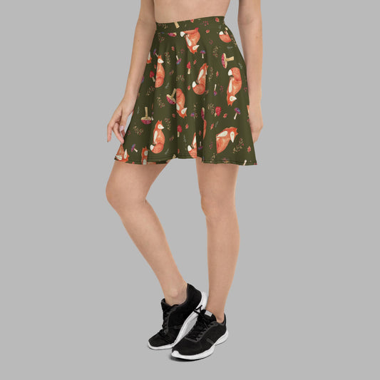 Dark Fox Skater Skirt